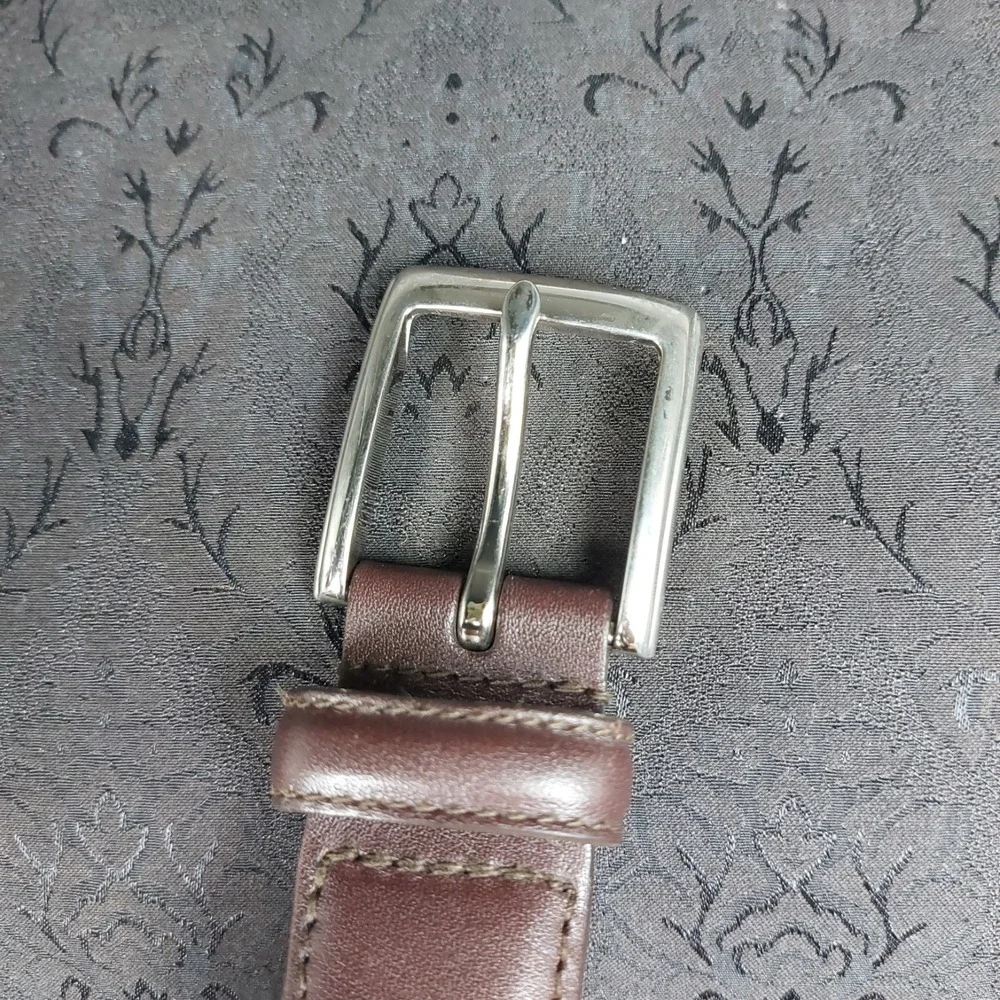 POLO Ralph Lauren MEN Dark BROWN‎ LEATHER Size 40